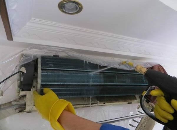 空調(diào)能不能用水清洗