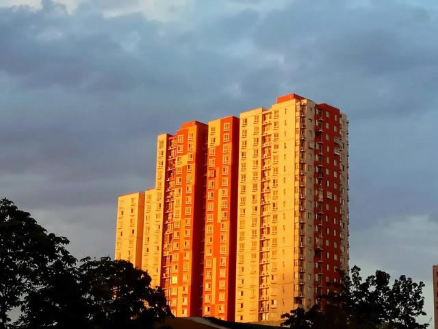 大紅門街道和附近小區(qū)