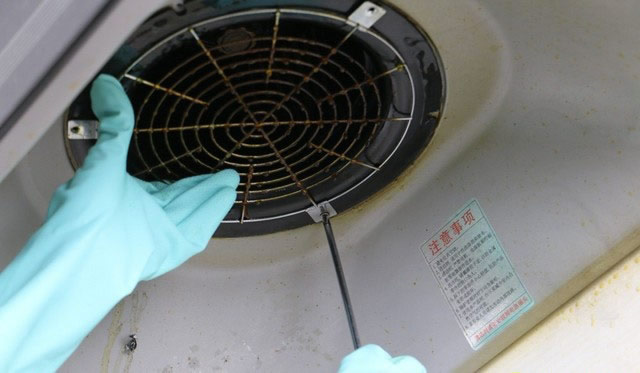 起固定作用的粗濾網(wǎng)，和密封圈，逐一拆下